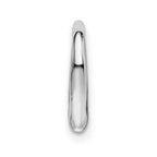 FJC Finejewelers 925 Sterling Silver Polished Heart Slide