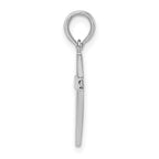 FJC Finejewelers 925 Sterling Silver Polished Cross Charm 10 mm