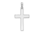 FJC Finejewelers 925 Sterling Silver Polished Flat Latin Cross Charm 16 mm