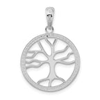 FJC Finejewelers 925 Sterling Silver d Polished Large Cut-out Tree of Life Charm 20 mm