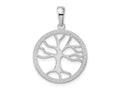 FJC Finejewelers 925 Sterling Silver d Polished Large Cut-out Tree of Life Charm 20 mm