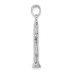FJC Finejewelers 925 Sterling Silver Rhodium Plated Polished 3D Saguaro Cactus Charm 10 mm