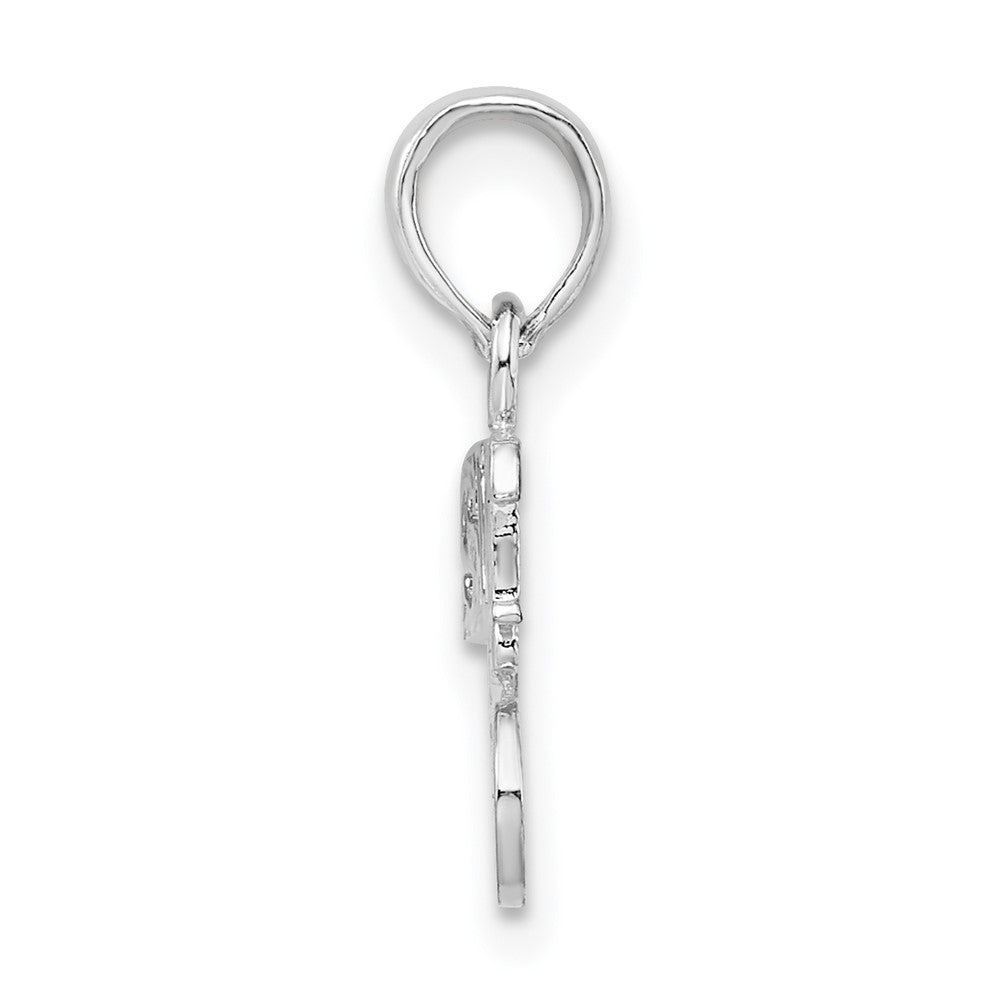 FJC Finejewelers 925 Sterling Silver Polished SWEET 16 Charm