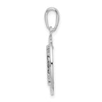 FJC Finejewelers 925 Sterling Silver Polished Enamel Hilton Head with Lighthouse Charm 26 x 18 mm