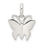 FJC Finejewelers 925 Sterling Silver Polished Enameled Butterfly Charm 18 x 13 mm
