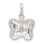 FJC Finejewelers 925 Sterling Silver Polished Enameled Butterfly with Ladybug Charm 20 x 13 mm