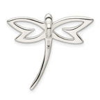 FJC Finejewelers 925 Sterling Silver Polished Dragonfly Chain Slide 25 x 28 mm