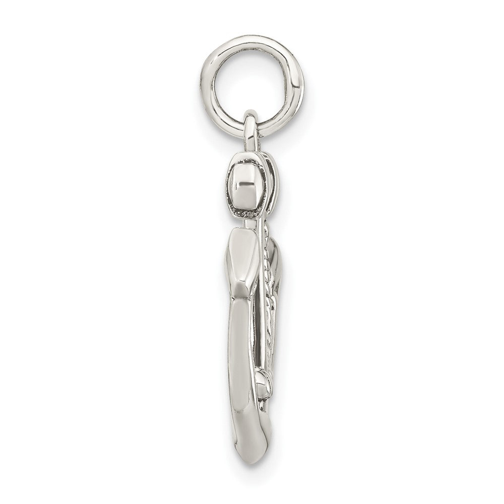 FJC Finejewelers 925 Sterling Silver Polished Anchor Charm 25 x 21 mm