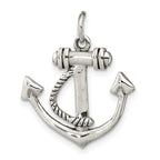 FJC Finejewelers 925 Sterling Silver Polished Anchor Charm 25 x 21 mm