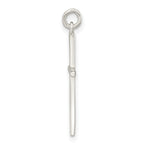 FJC Finejewelers 925 Sterling Silver Polished Cross Charm 23 x 13 mm