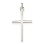 FJC Finejewelers 925 Sterling Silver Polished Cross Charm 23 x 13 mm