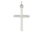 FJC Finejewelers 925 Sterling Silver Polished Cross Charm 23 x 14 mm
