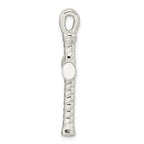 FJC Finejewelers 925 Sterling Silver Polished Twisted Hollow Large Latin Cross Charm 37 x 19 mm