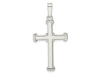 FJC Finejewelers 925 Sterling Silver Polished Cross Charm 39 x 20 mm