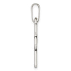 FJC Finejewelers 925 Sterling Silver Polished Ankh Cross Charm 36 x 13 mm