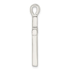 FJC Finejewelers 925 Sterling Silver Polished Greek Key Hollow Latin Cross Charm 36 x 16 mm