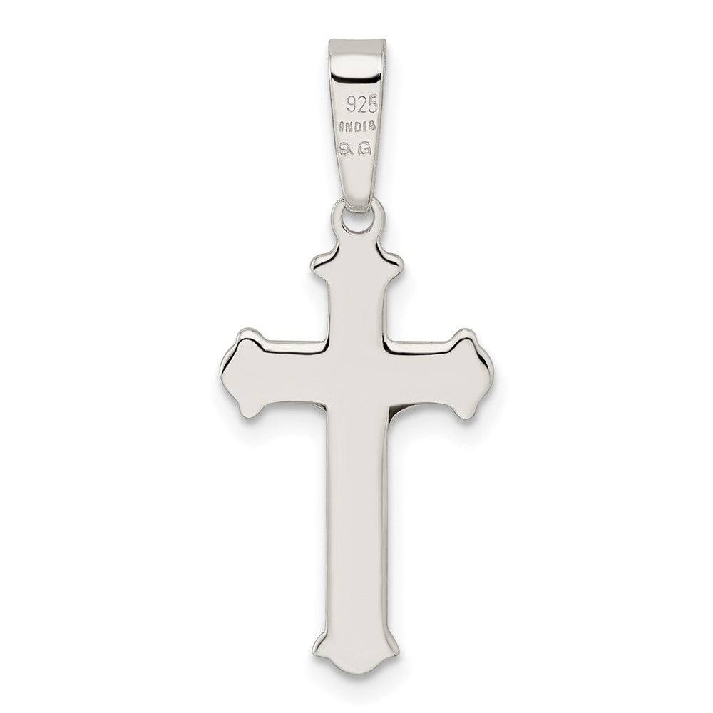 FJC Finejewelers 925 Sterling Silver Polished Crucifix Charm 30 x 13 mm