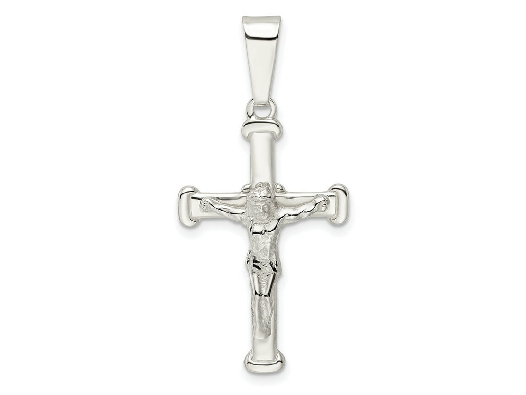 FJC Finejewelers 925 Sterling Silver Polished Crucifix Charm 41 x 20 mm