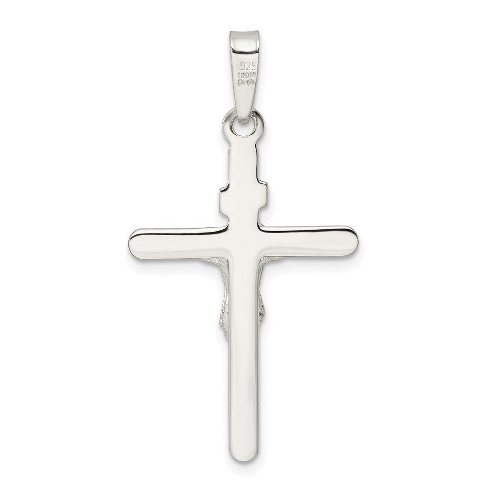 FJC Finejewelers 925 Sterling Silver Polished Crucifix Charm 38 x 21 mm