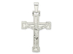 FJC Finejewelers 925 Sterling Silver Polished Crucifix Charm 47 x 27 mm