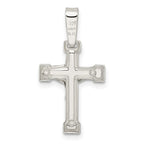 FJC Finejewelers 925 Sterling Silver Polished Crucifix Charm 27 x 14 mm