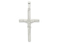 FJC Finejewelers 925 Sterling Silver Polished Large Hollow Crucifix Charm 46 x 23 mm