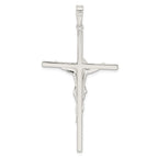 FJC Finejewelers 925 Sterling Silver Polished Large Hollow Crucifix Charm 58 x 30 mm