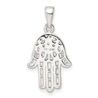 FJC Finejewelers 925 Sterling Silver Polished Chamseh Charm 18 x 13 mm