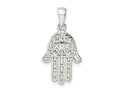 FJC Finejewelers 925 Sterling Silver Polished Chamseh Charm 18 x 13 mm