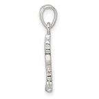FJC Finejewelers 925 Sterling Silver Polished Menorah Charm 22 x 13 mm