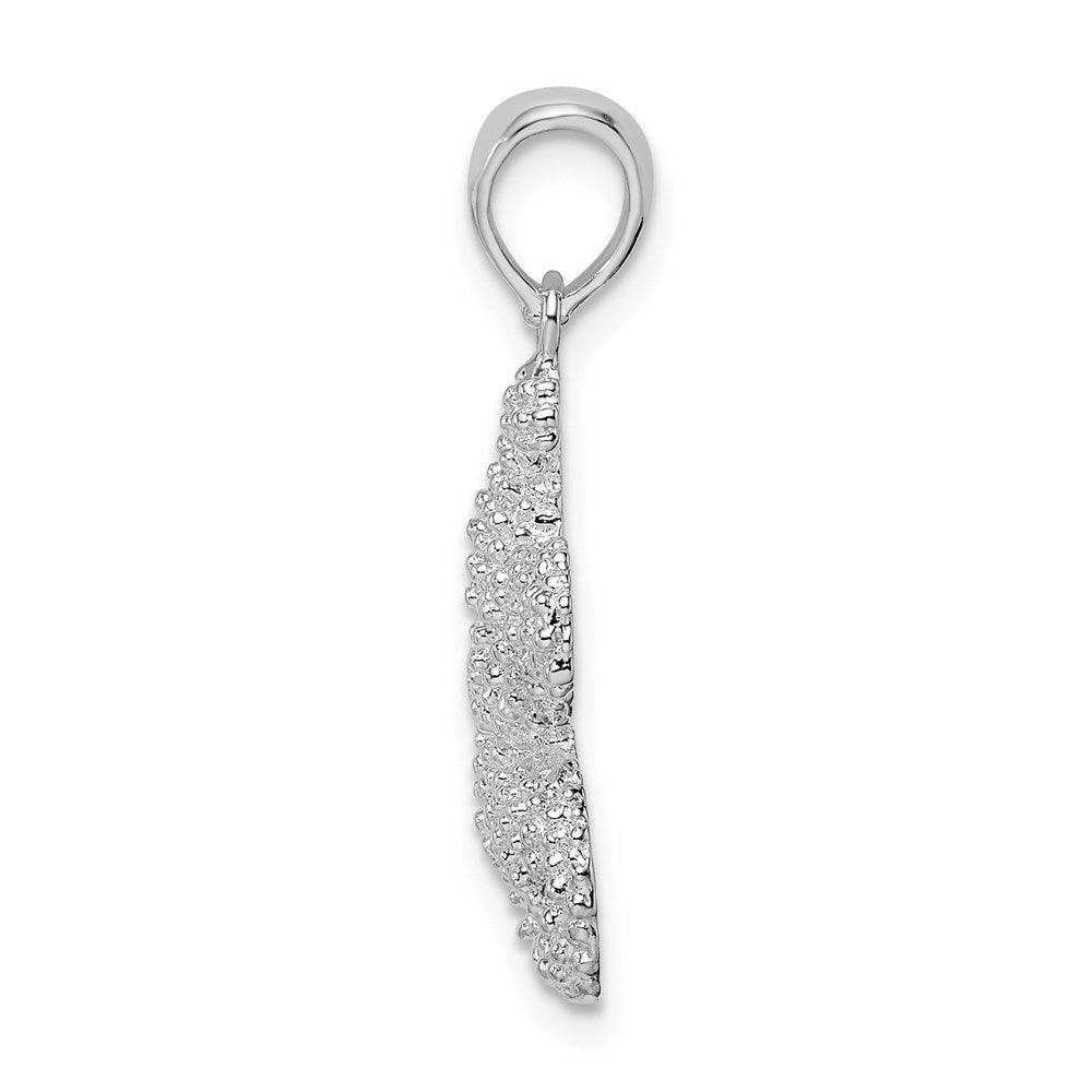 FJC Finejewelers 925 Sterling Silver Rhodium Plated Polished Starfish Charm 25 x 17 mm