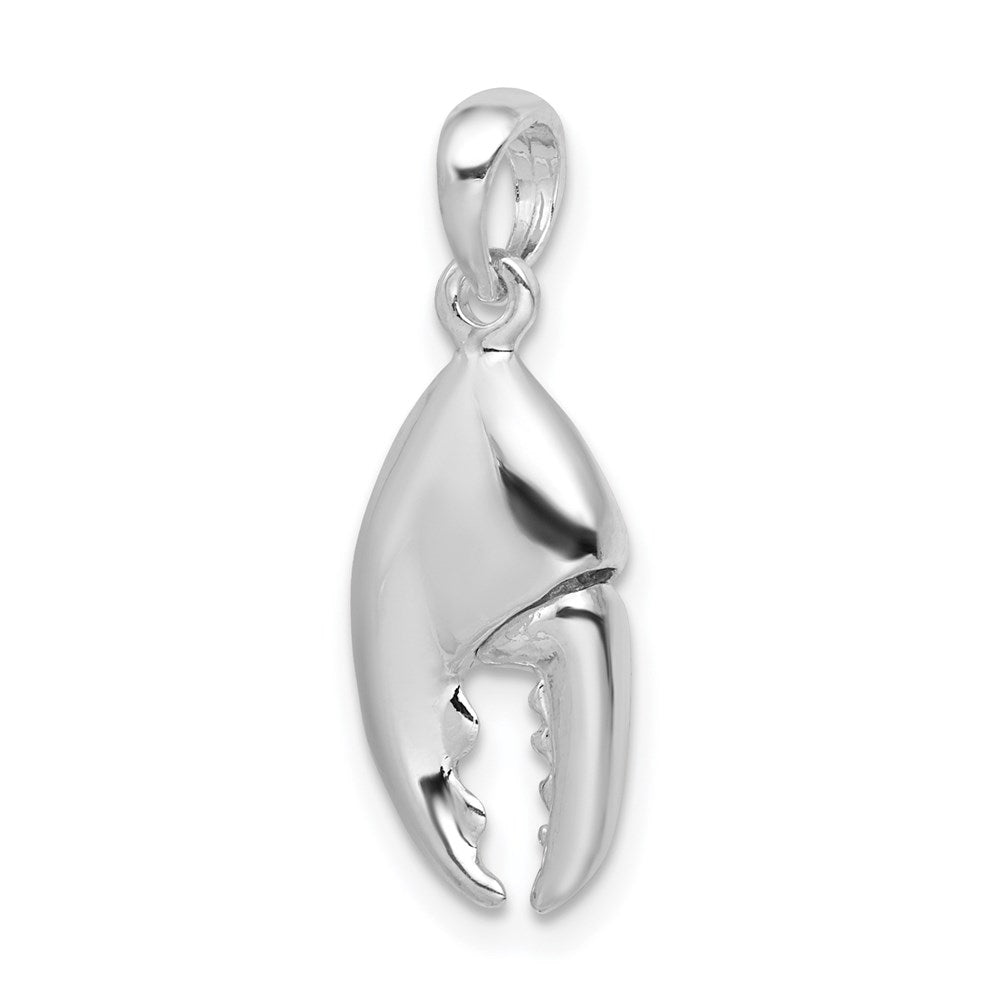 FJC Finejewelers 925 Sterling Silver Rhodium Plated 3D Moveable Lobster Claw Charm 26 x 10 mm