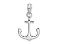 FJC Finejewelers 925 Sterling Silver Rhodium Plated Polished 3D Anchor Charm 31 x 17 mm