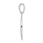 FJC Finejewelers 925 Sterling Silver Rhodium Plated Long Beach Island,NJ with Sailboat Charm 26 x 18 mm