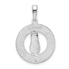 FJC Finejewelers 925 Sterling Silver Rhodium Plated Long Beach Island,NJ with Flip-flop Charm 26 x 17 mm