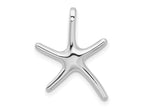 FJC Finejewelers 925 Sterling Silver Rhodium Plated Polished Dancing Starfish Slide 19 x 15 mm