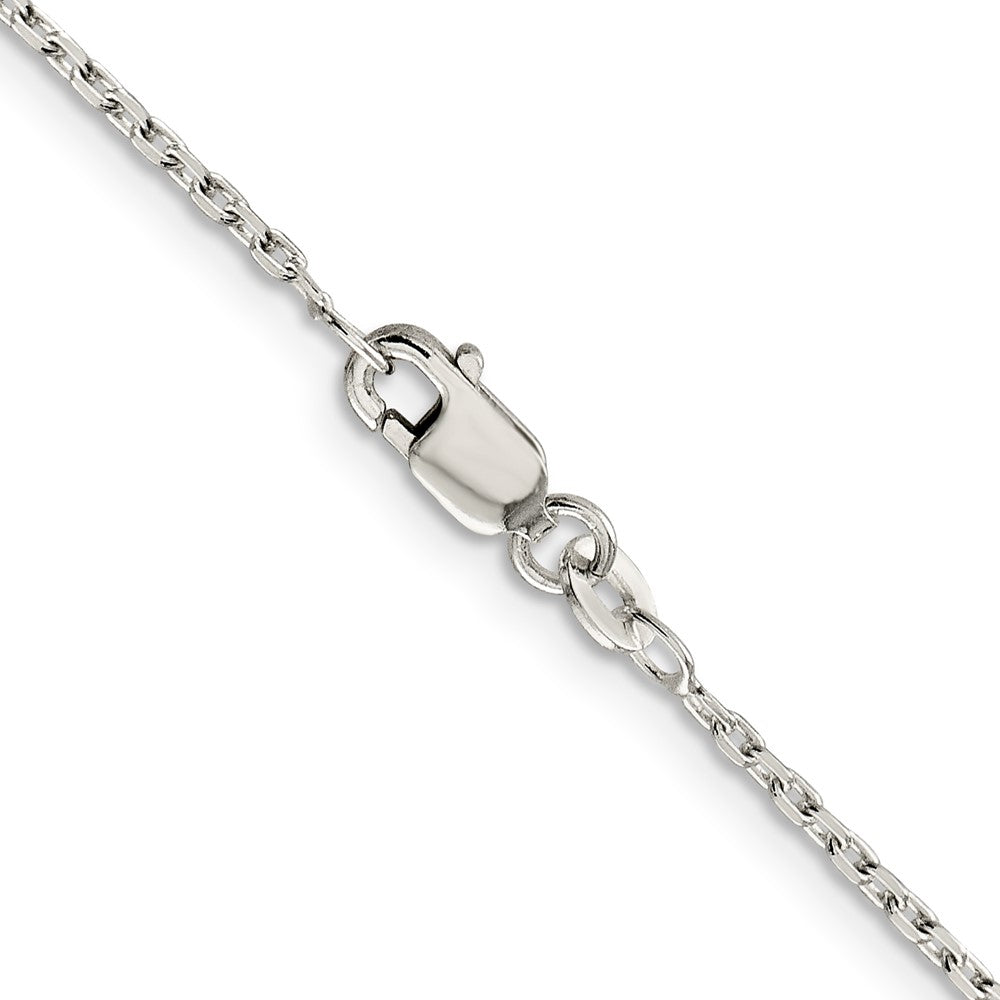 FJC Finejewelers 925 Sterling Silver Beveled Oval Cable Chain 14 Inches x 1.5 mm