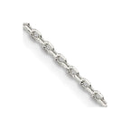 FJC Finejewelers 925 Sterling Silver Beveled Oval Cable Chain 26 Inches x 1.5 mm