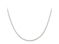 FJC Finejewelers 925 Sterling Silver Beveled Oval Cable Chain 30 Inches x 1.5 mm