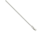 FJC Finejewelers 925 Sterling Silver Beveled Oval Cable Bracelet Chain 7 Inches x 2 mm