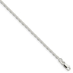 FJC Finejewelers 925 Sterling Silver Beveled Oval Cable Bracelet Chain 7 Inches x 2.75 mm