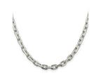 FJC Finejewelers 925 Sterling Silver Beveled Oval Cable Chain 26 Inches x 5.4 mm