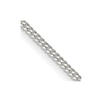 FJC Finejewelers 925 Sterling Silver Curb Chain 36 Inches x 1.5 mm