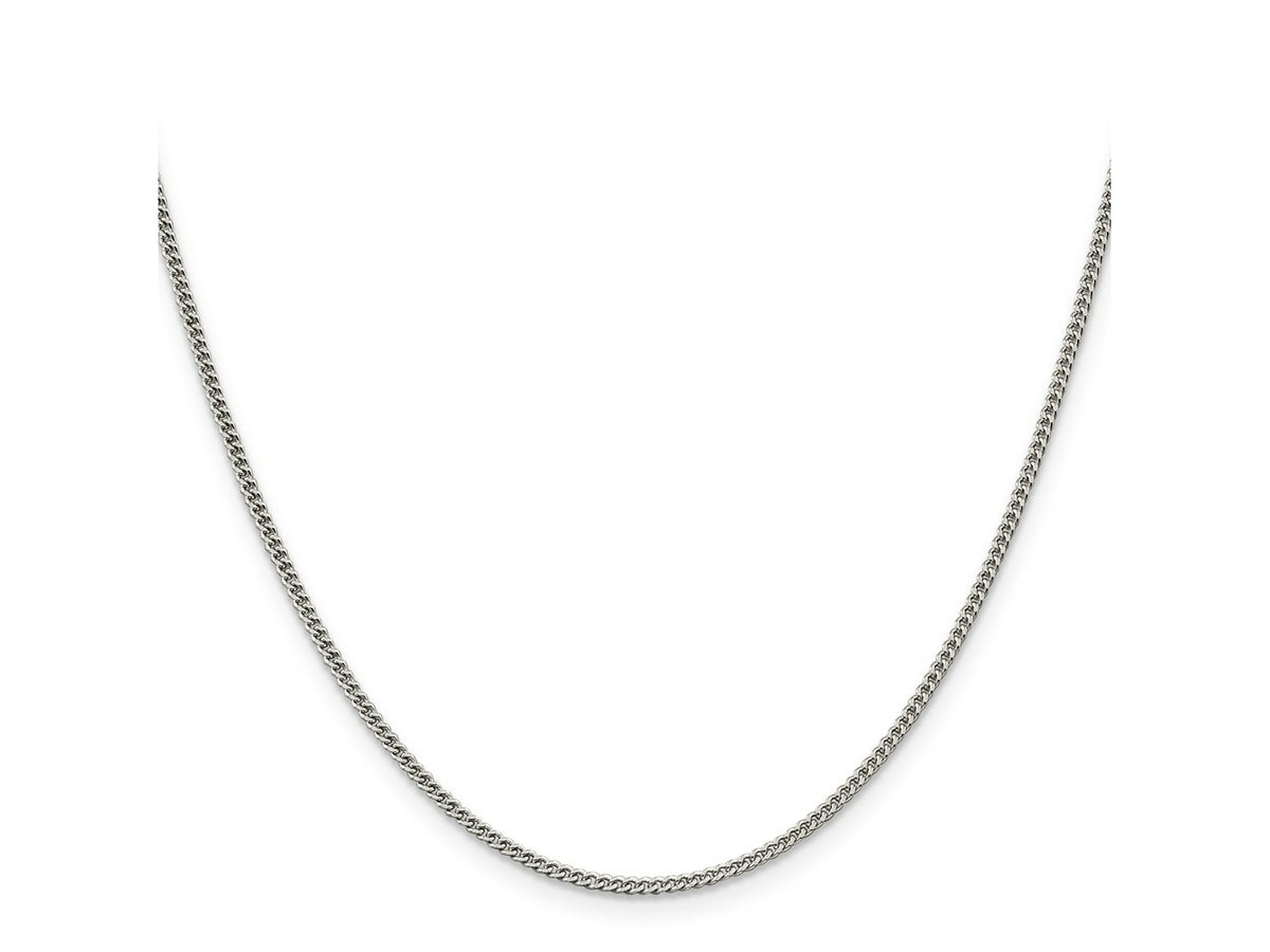 FJC Finejewelers 925 Sterling Silver Curb Chain 36 Inches x 1.75 mm