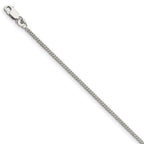 FJC Finejewelers 925 Sterling Silver Curb Bracelet Chain 7 Inches x 1.75 mm