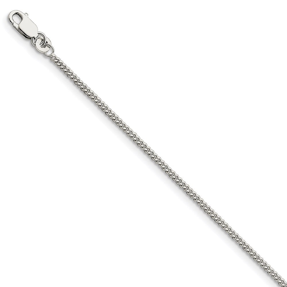 FJC Finejewelers 925 Sterling Silver Curb Bracelet Chain 7 Inches x 1.75 mm