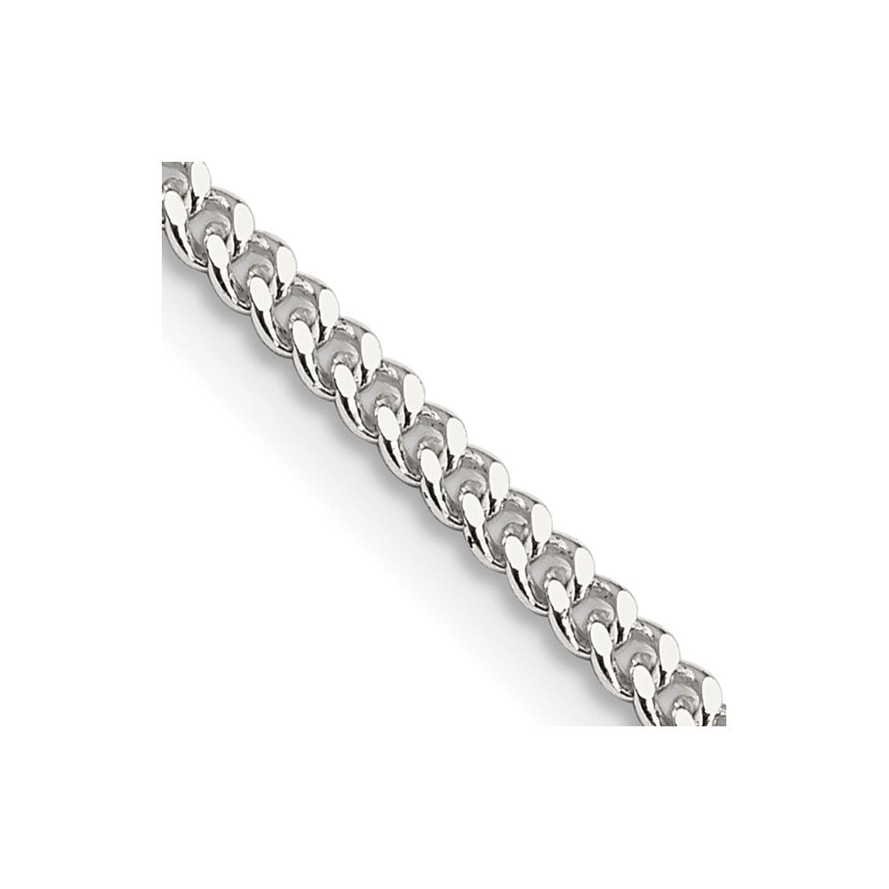 FJC Finejewelers 925 Sterling Silver Curb Chain 14 Inches x 2 mm