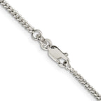 FJC Finejewelers 925 Sterling Silver Curb Chain 18 Inches x 2 mm