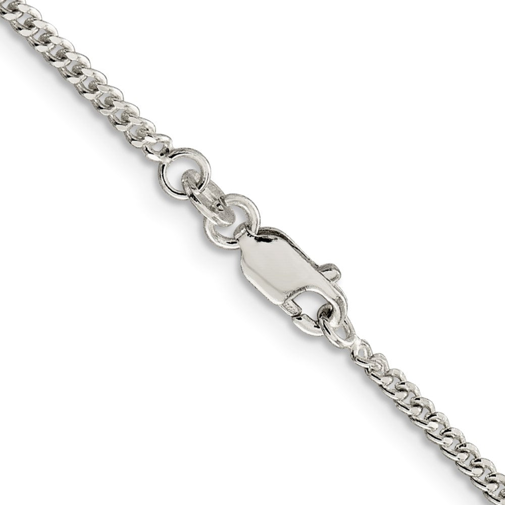 FJC Finejewelers 925 Sterling Silver Curb Chain 24 Inches x 2 mm