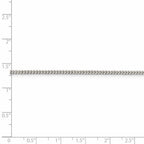 FJC Finejewelers 925 Sterling Silver Curb Bracelet Chain 7 Inches x 2 mm